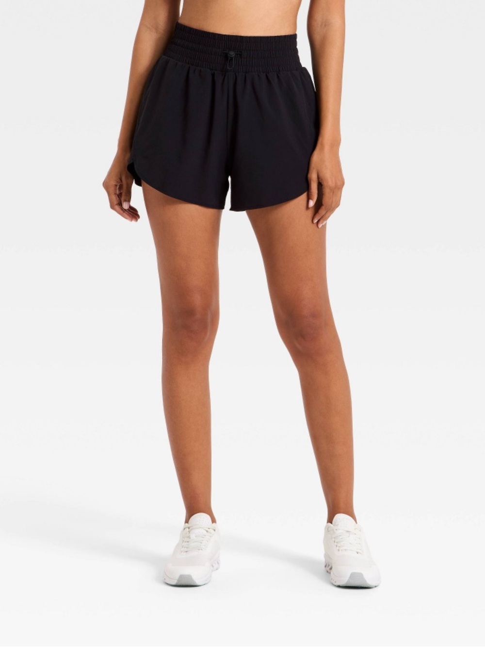 🌟3 for $30🌟 ALL IN MOTION WOMENS FLEX WOVEN HIGH RISE 3” SHORTS, BLACK, SIZE S